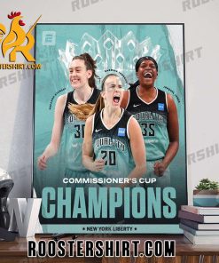 THE LIBERTY TAKE DOWN THE ACES TO WIN THE COMMISSIONER’S CUP POSTER CANVAS