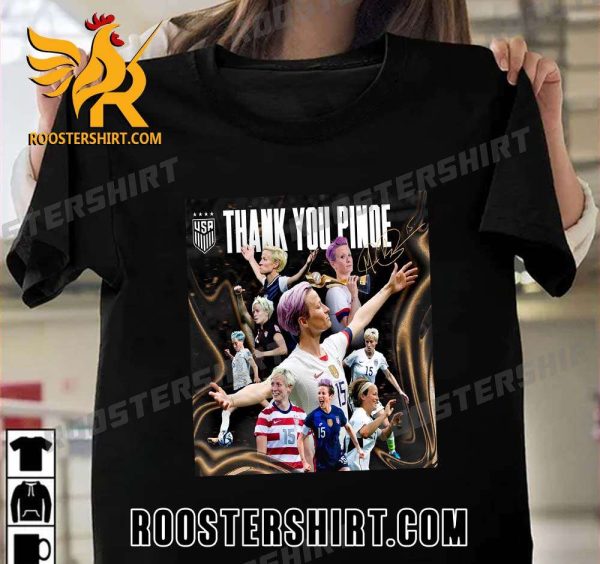 Thank You Megan Rapinoe Signature Will Play Final USWNT At Chicago T-Shirt