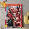 The Spain women’s national team won the World Cup for the first time in history Poster Canvas