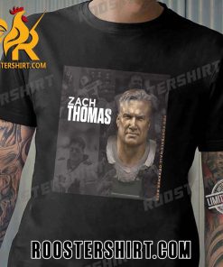 The very first look at the bronze bust of Hall of Famer No 370 Zach Thomas T-Shirt