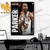 Tony Parker Hall Of Fame class Of 2023 Poster Canvas