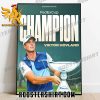 VIKTOR HOVLAND WINS THE FEDEXCUP POSTER CANVAS
