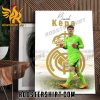 Welcome To Real Madrid CF Kepa Arrizabalaga Signature Poster Canvas
