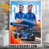 Williams Racing Dutch GP 2023 Poster Canvas