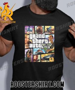 10 YEARS AGO TODAY GRAND THEFT AUTO 5 WAS RELEASED T-SHIRT