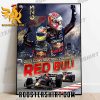2023 Constructors Champions Max Verstappen Red Bull Racing 623 PTS Poster Canvas