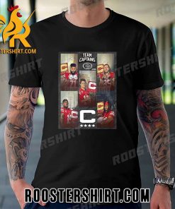 2023 San Francisco 49ers Team Captains T-Shirt