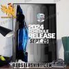 2024 Schedule Release Sept 25 NTT IndyCar Series Poster Canvas