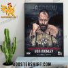 AEW International Champion is Jon Moxley Poster Canvas