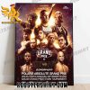 Absolute Grand Prix 2023 UFC Fight Pass Poster Canvas