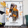 Achievements of Alexander Rossi NTT Indycar Series 2023 Poster Canvas