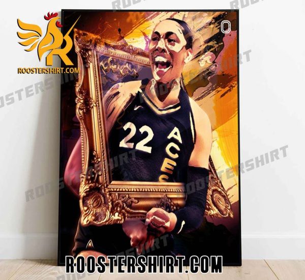 A’ja Wilson Back To Back DPOY Poster Canvas