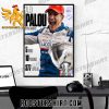 Alex Palou By the Numbers Champions 2023 Indycar Poster Canvas