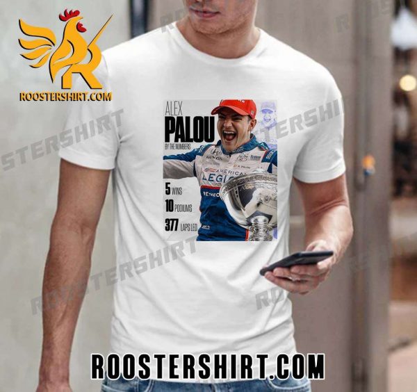 Alex Palou By the Numbers Champions 2023 Indycar T-Shirt