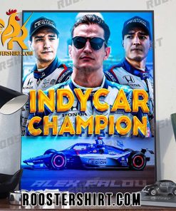 Alex Palou Champions 2023 Indycar Poster Canvas