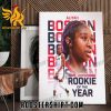 Aliyah Boston is the Associated Press Rookie of the Year Poster Canvas