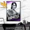 And Still Womens World Champion Rhea Ripley WWE Payback Poster Canvas