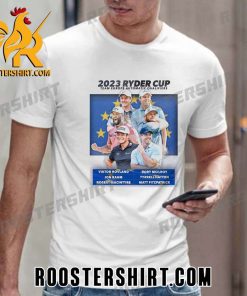 Automatic qualifiers are set for Ryder Cup Europe T-Shirt