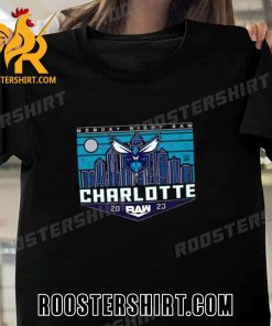 BUY NOW 2023 Monday Night RAW x Charlotte Hornets Classic T-Shirt