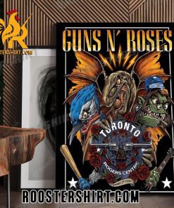 BUY NOW Guns N Roses North America Tour 2023 At Rogers Centre Toronto September 3 2023 Poster Canvas