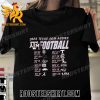 BUY NOW Texas A&M Aggies 2023 Football Schedule Classic T-Shirt