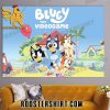 Bluey The Videogame Poster Canvas