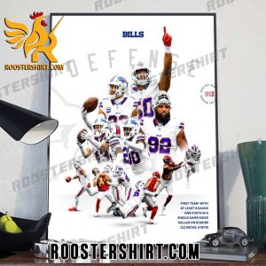 Buffalo Bills Defense went crazy Poster Canvas