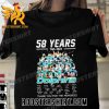 Buy Now 58 Years Miami Dolphins 1965-2023 Thank You For The Memories Signatures Classic T-Shirt