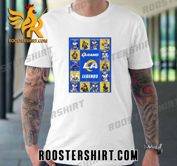 Buy Now NFL Los Angeles Rams Legends Team Signatures Classic T-Shirt