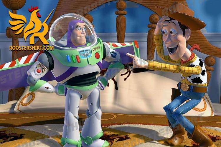 Buzz Lightyear and Woody The most famous Disney character
