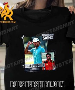 Carlos Sainz Confirmed All Star Match 2023 Ryder Cup T-Shirt