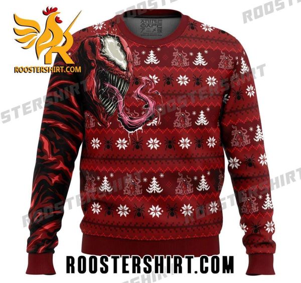 Carnage Cosplay Marvel Ugly Christmas Sweater