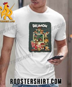 Character Digimon Cartoon T-Shirt