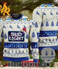 Christmas lights Bud Light Ugly Sweater