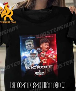 Coming Soon Detroit Lions Vs Kansas City Chiefs Kickoff 2023 T-Shirt