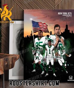 Coming Soon New York Jets Vs Buffalo Bills 2023 Poster Canvas