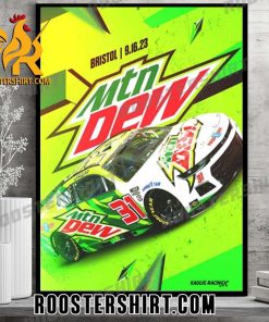 Coming Soon The Iconic Mountain Dew At Bristol Motor Speedway Poster Canvas