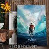 Coming Soon The Tide Is Turning Aquaman Poster Canvas