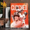 Congrats Baltimore Orioles Clinched Postseason 2023 MLB Poster Canvas