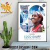 Congrats Coco Gauff Champions Womens Singles Championship US Open 2023 Poster Canvas