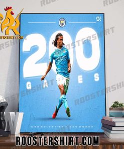 Congrats Nathan Ake 200 PL appearances in his career Poster Canvas