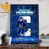 Congrats Quinn Hughes 15th Captain in Franchise History Poster Canvas