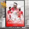 Congrats Tennis Unrivaled Laver Cup Vancouver 2023 World Champions Poster Canvas