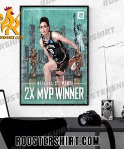 Congratulations Breanna Stewart is the 2023 WNBA MVP Poster Canvas