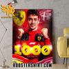 Congratulations Charles Leclerc 1000 Points Scored In Career Japanese GP 2023 Poster Canvas