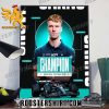 Congratulations Jarno Opmeer Wins At Miami to become our first-ever 2x PC Tier 1 Champion Poster Canvas