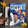 Congratulations Milwaukee Brewers Clinched Postseason 2023 MLB Poster Canvas