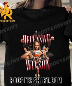 Congratulations To The Back To Back WNBA Defensive Player of the Year A’ja Wilson T-Shirt