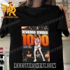 Connecticut Sun DeWanna Bonner 1000 Postseason Career Points In WNBA Signature T-Shirt