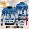 Custom Name Bud Light Cosplay Reindeer Ugly Christmas Sweater